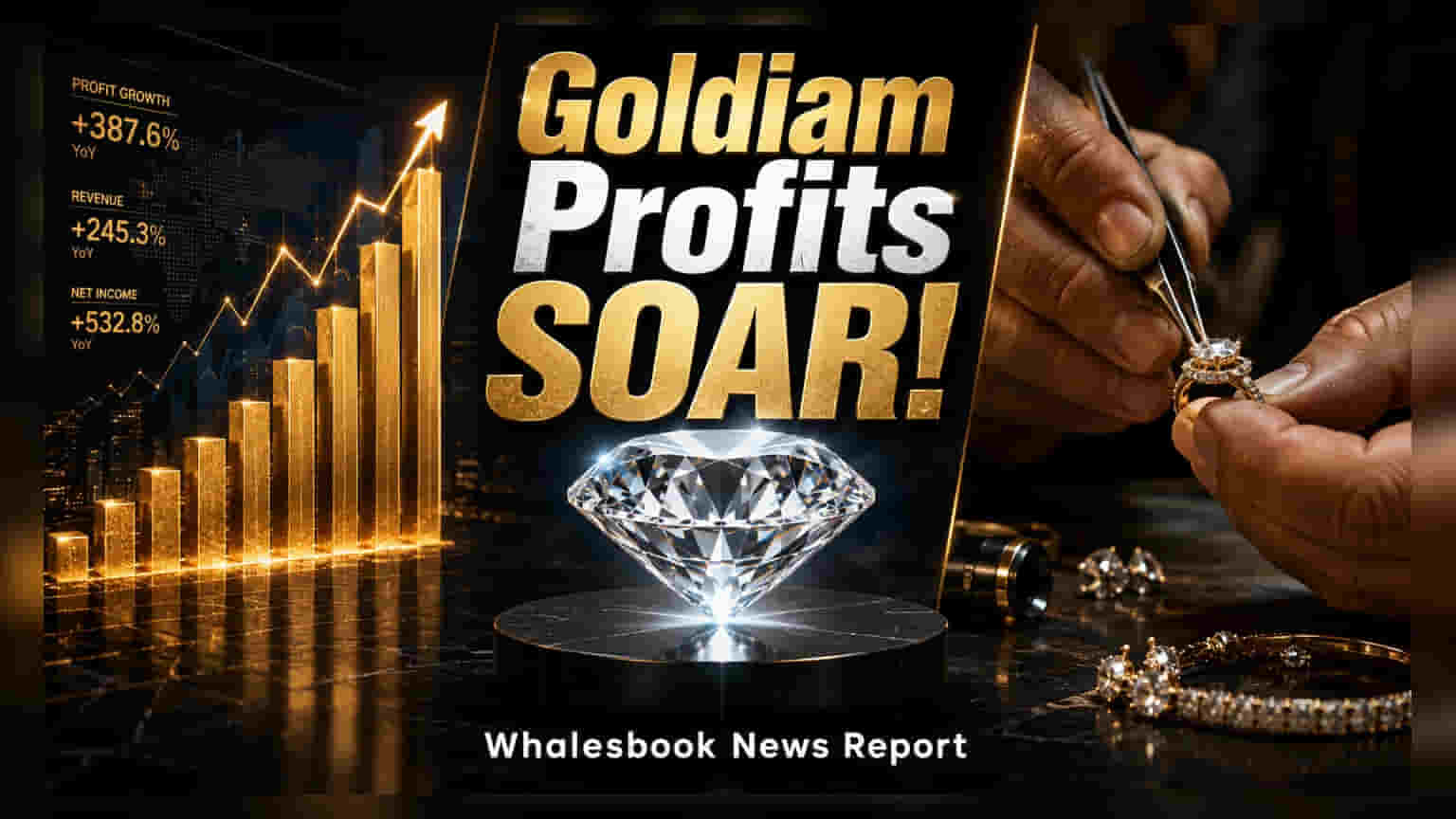 Goldiam International Share Price: बंपर मुनाफा! कंपनी का नेट प्रॉफिट **120%** बढ़ा, वजह है ये खास डिमांड