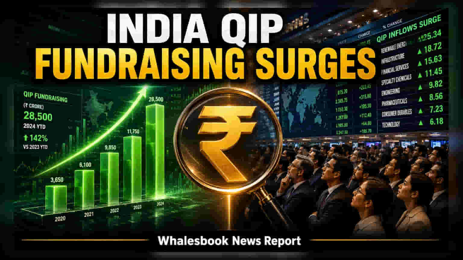 QIP Fundraising: जुलाई में ₹25,114 करोड़ जुटाए, पिछले एक साल का रिकॉर्ड टूटा!