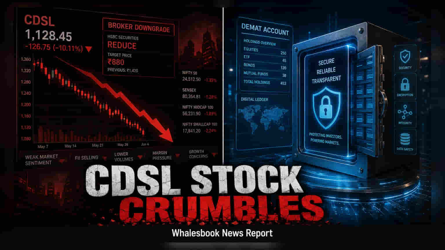 CDSL Shares Price: ICICI સિક્યોરિટીઝે CDSL ને 'Reduce' રેટિંગ આપ્યું, ₹1140 નો ટાર્ગેટ