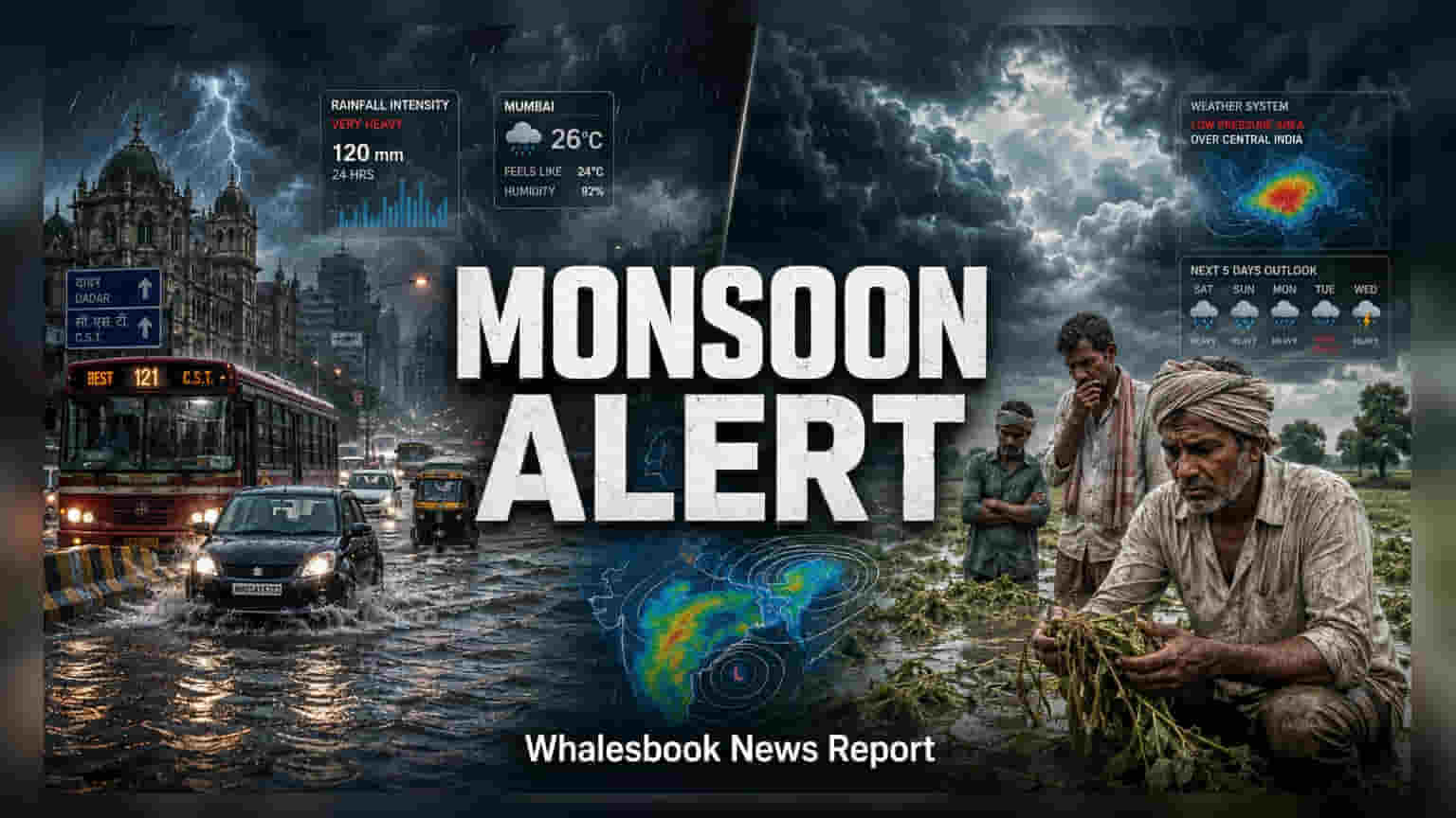 IMD Issues Monsoon Orange Alert: Impact on Markets and Economy