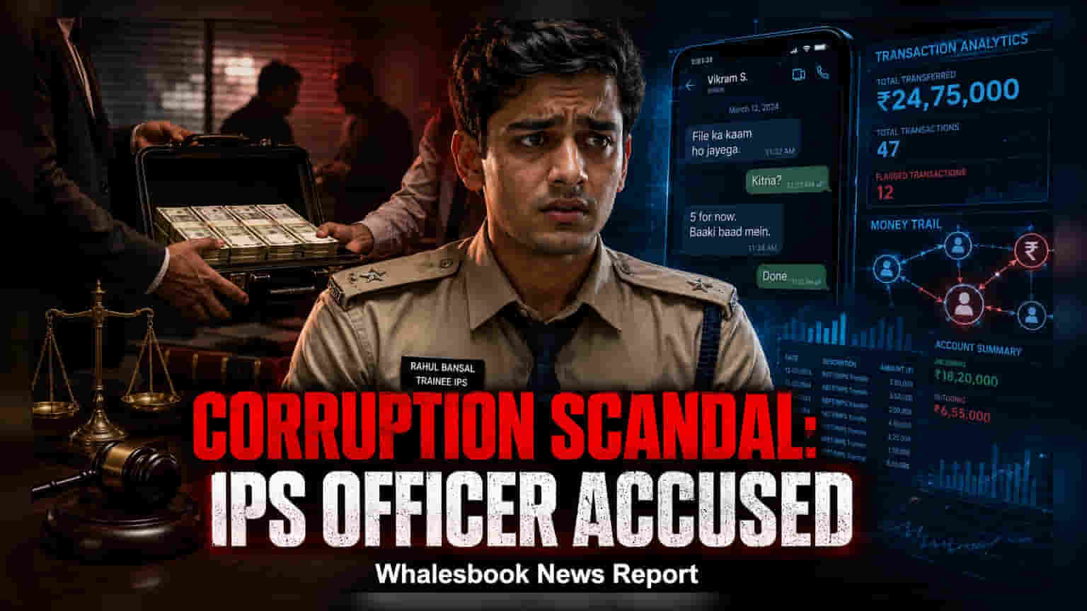 Chhattisgarh Trainee IPS Officer Rahul Bansal Named In ₹1 Crore Bribery Case