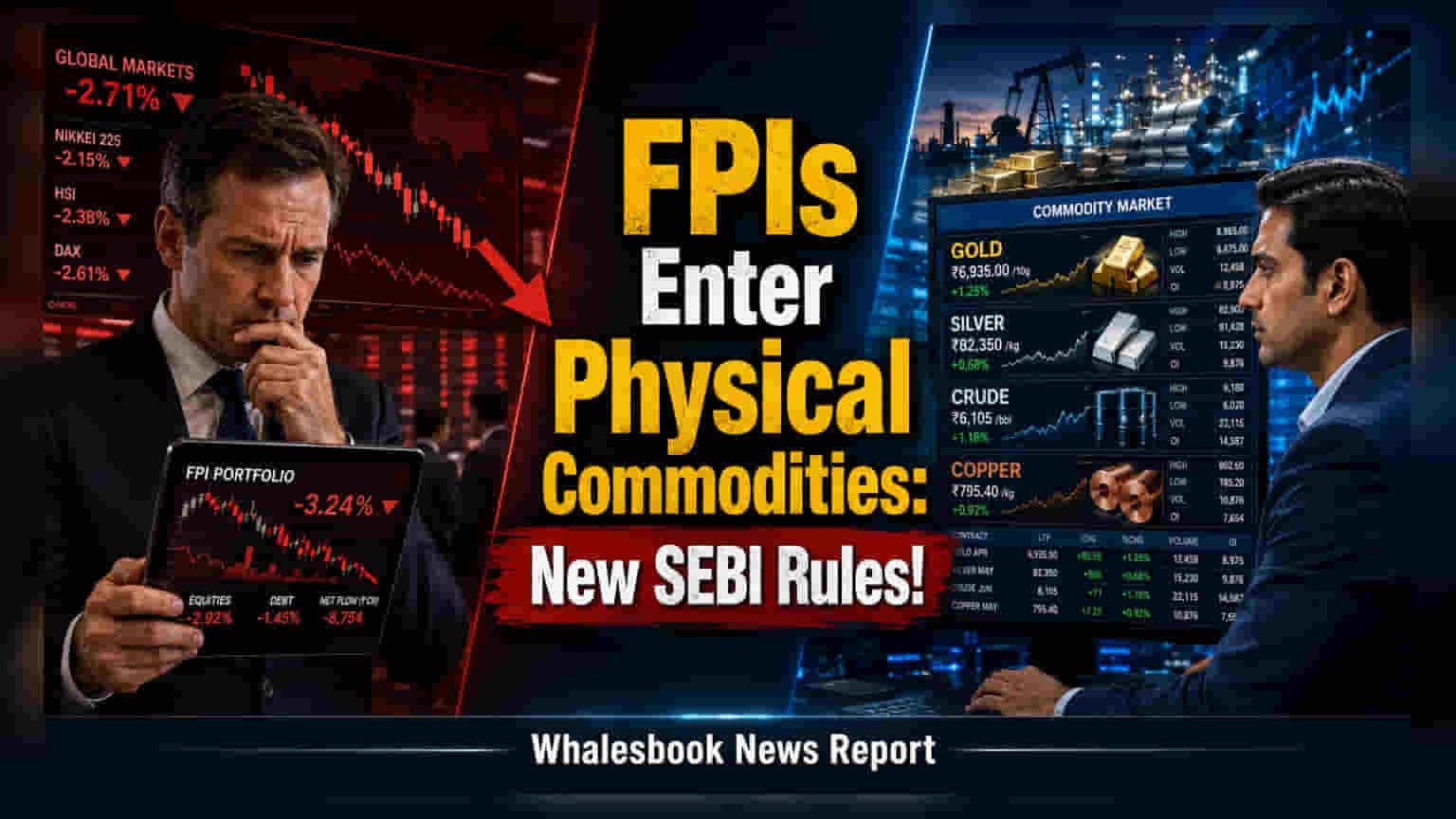 SEBI Plans To Allow FPIs In Physical Commodity Derivatives