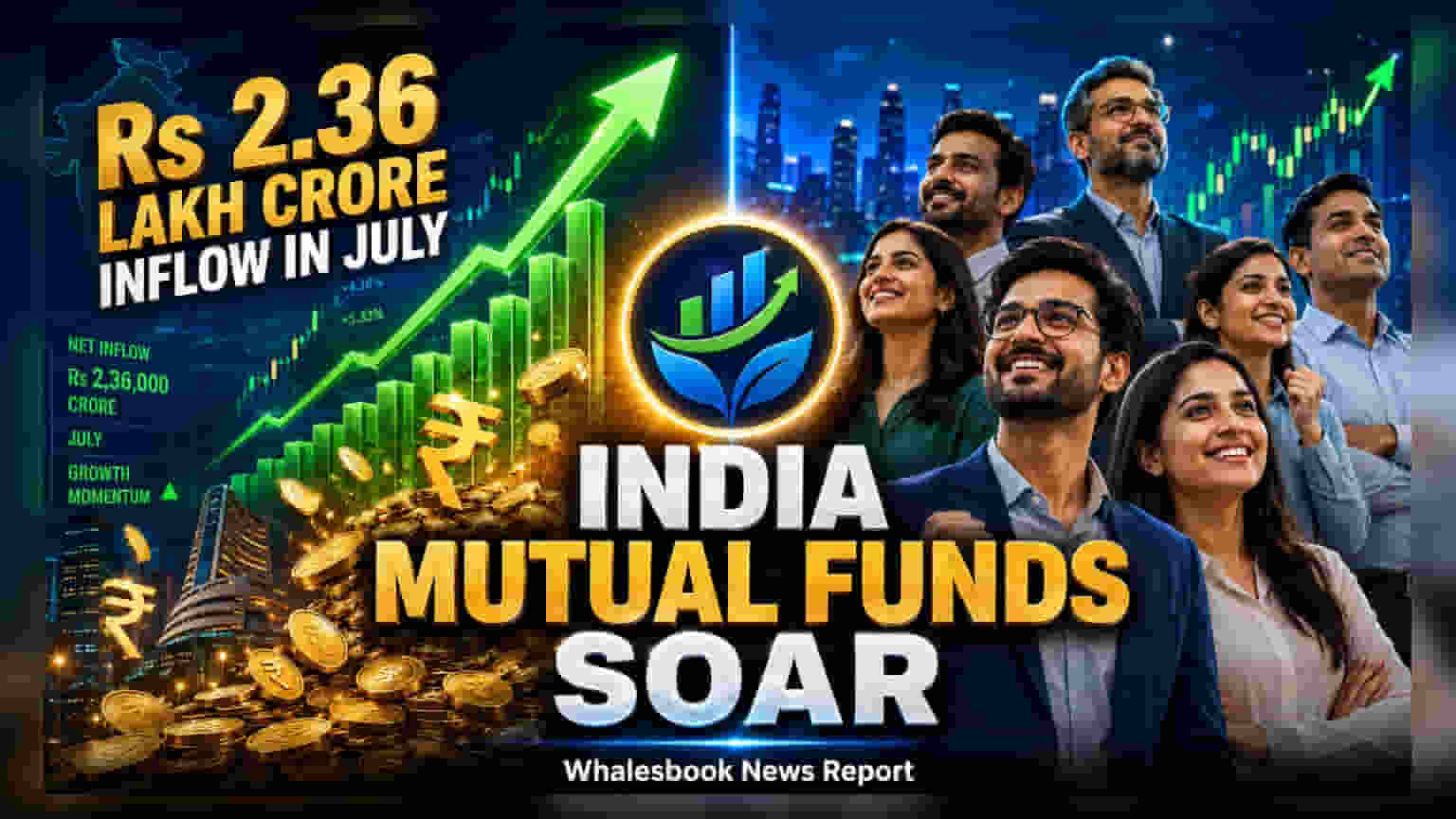 Indian Mutual Fund Inflows Jump to Rs 2.36 Lakh Crore in July