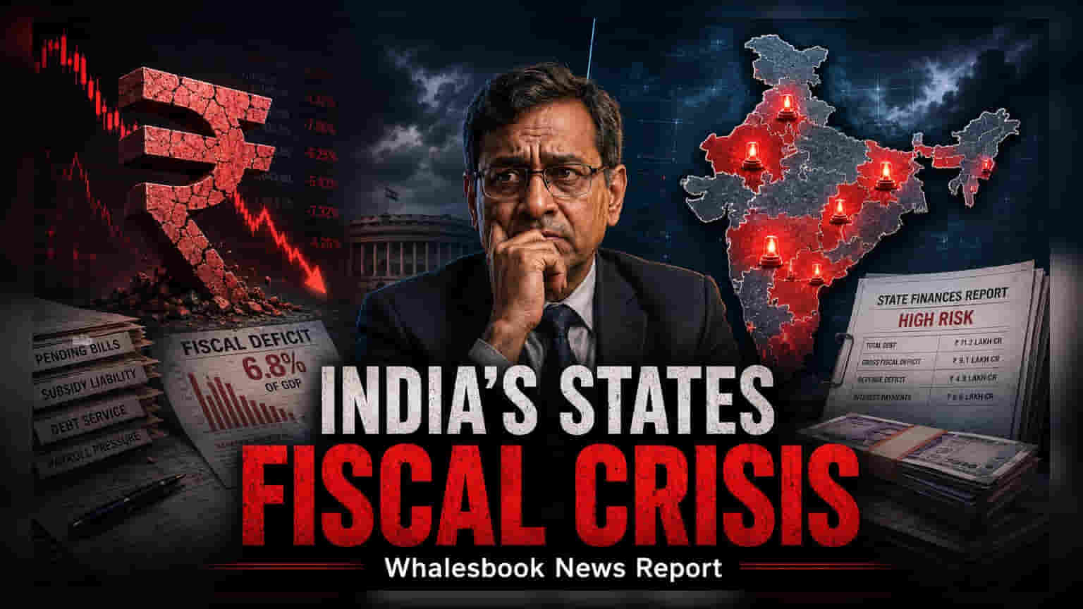 India's States Face Growing Fiscal Stress as 18 Breach Deficit Limits