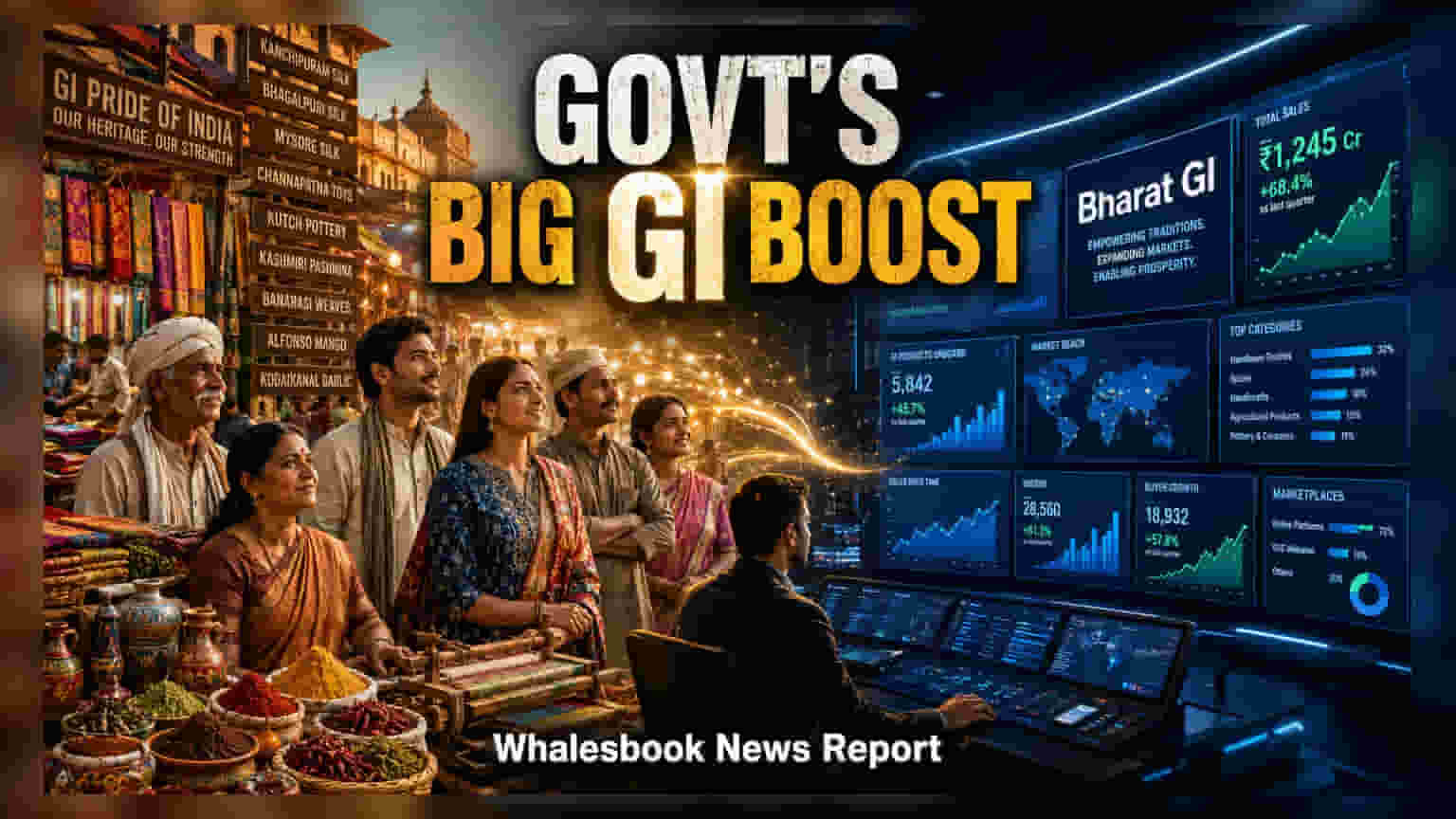 Bharat GI Initiative Launched to Boost Access on ONDC, GeM