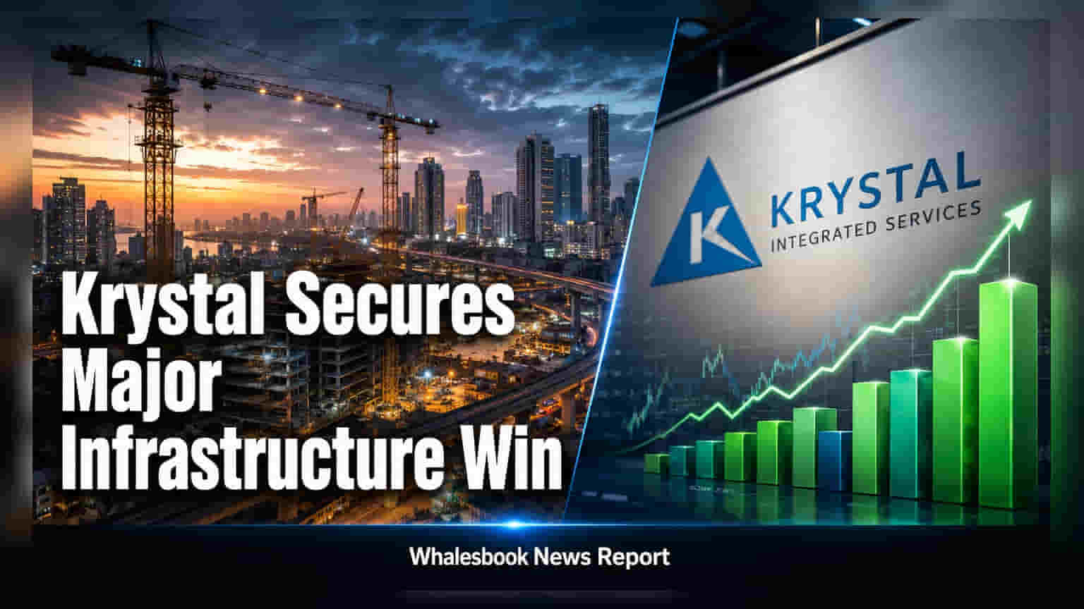 Krystal Integrated Wins ₹296 Crore Order, Shares Rise 5%