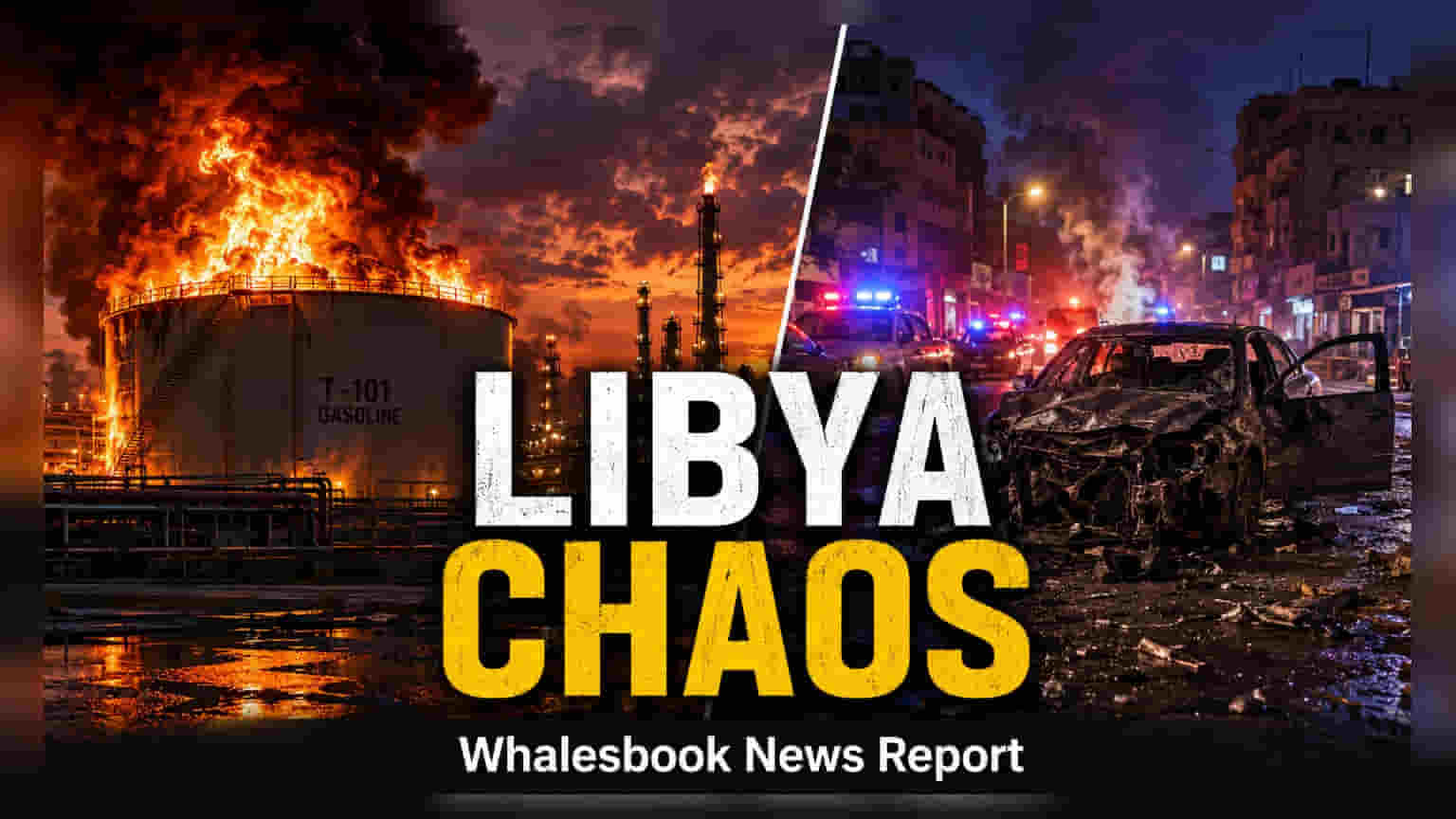 Libya Refinery Fire, Political Unrest Threaten Oil Output