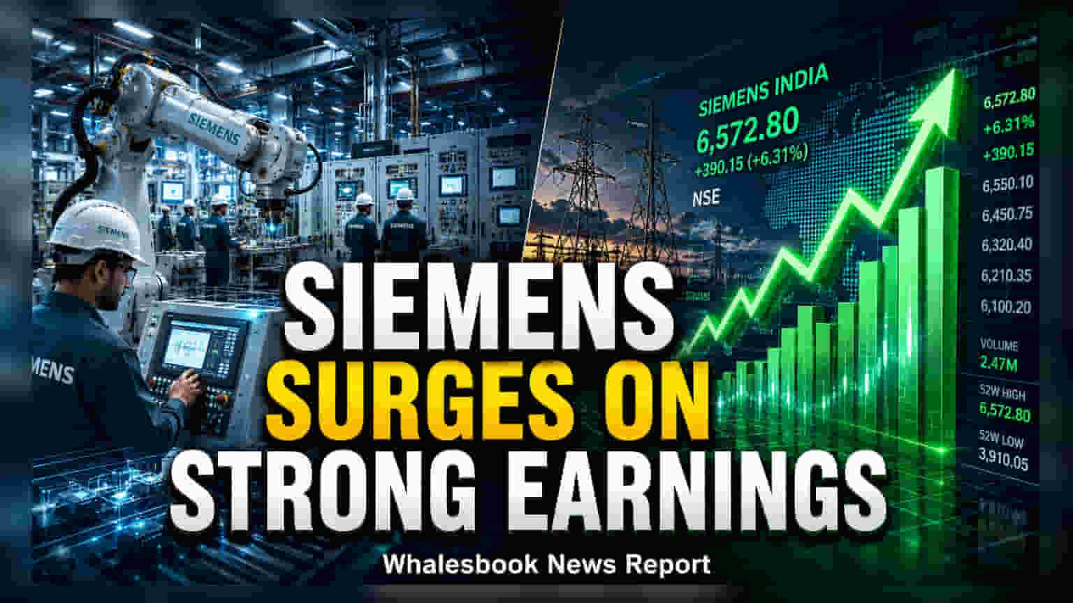 Siemens India Share: रेवेन्यू बढ़ा, पर मुनाफा घटा! जानें क्या हुआ | Siemens India