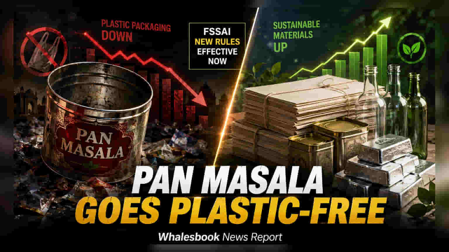 FSSAI Bans Plastic in Pan Masala Packaging, Mandates Paper