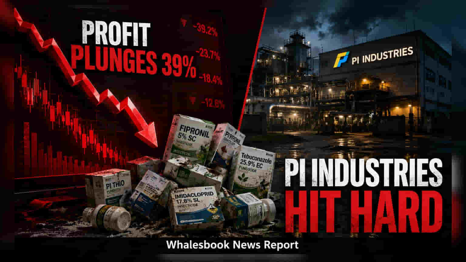 PI Industries Profit Falls 39% in Q1 Amid Sector Headwinds