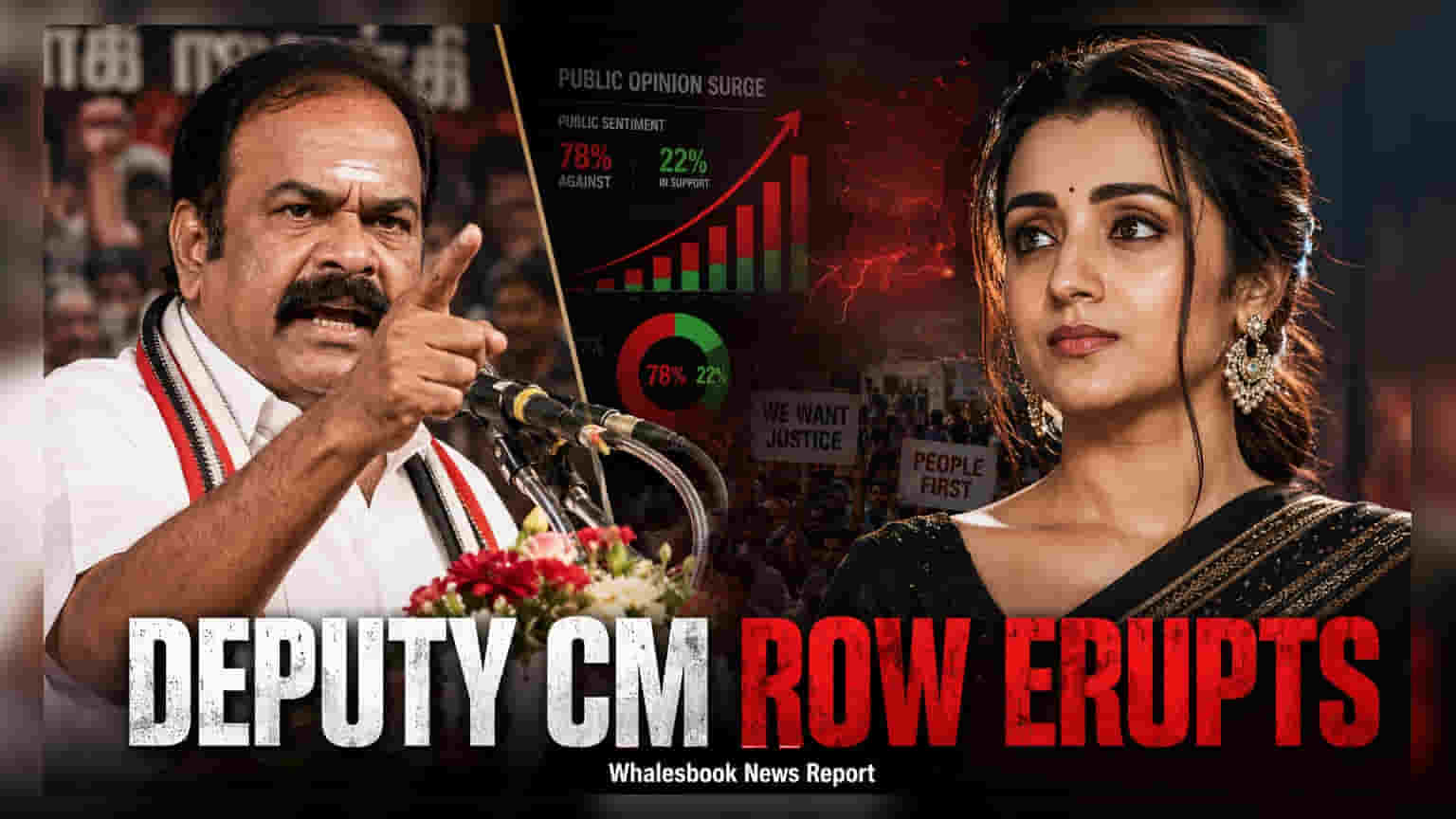 AIADMK Leader Sparks Row With Remarks On Actor Trisha