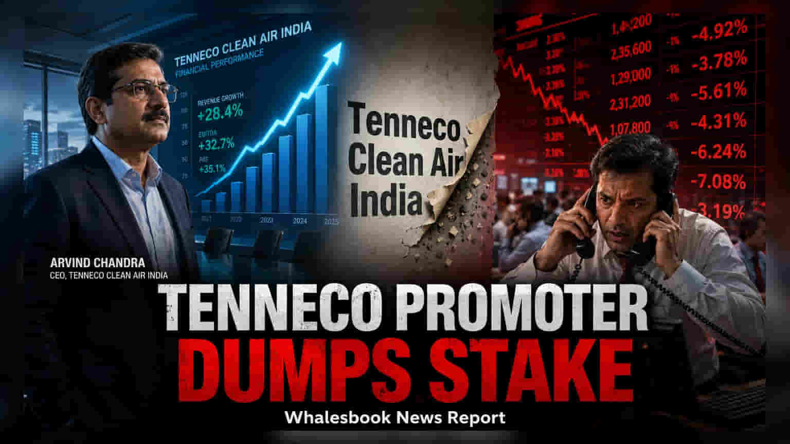 Tenneco Clean Air India Share: પ્રમોટર **8%** હિસ્સો વેચશે, ફ્લોર પ્રાઈસ **₹515**