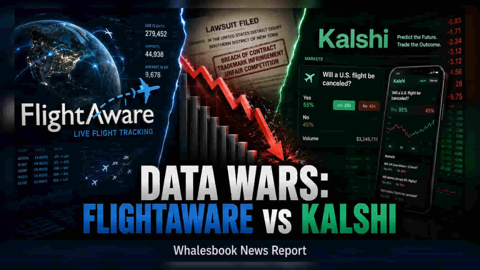 FlightAware Sues Kalshi Over Unauthorized Flight Data Use