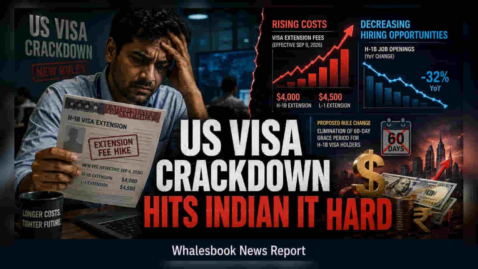 US Visa Fee Hike to Hit Indian IT Margins From September