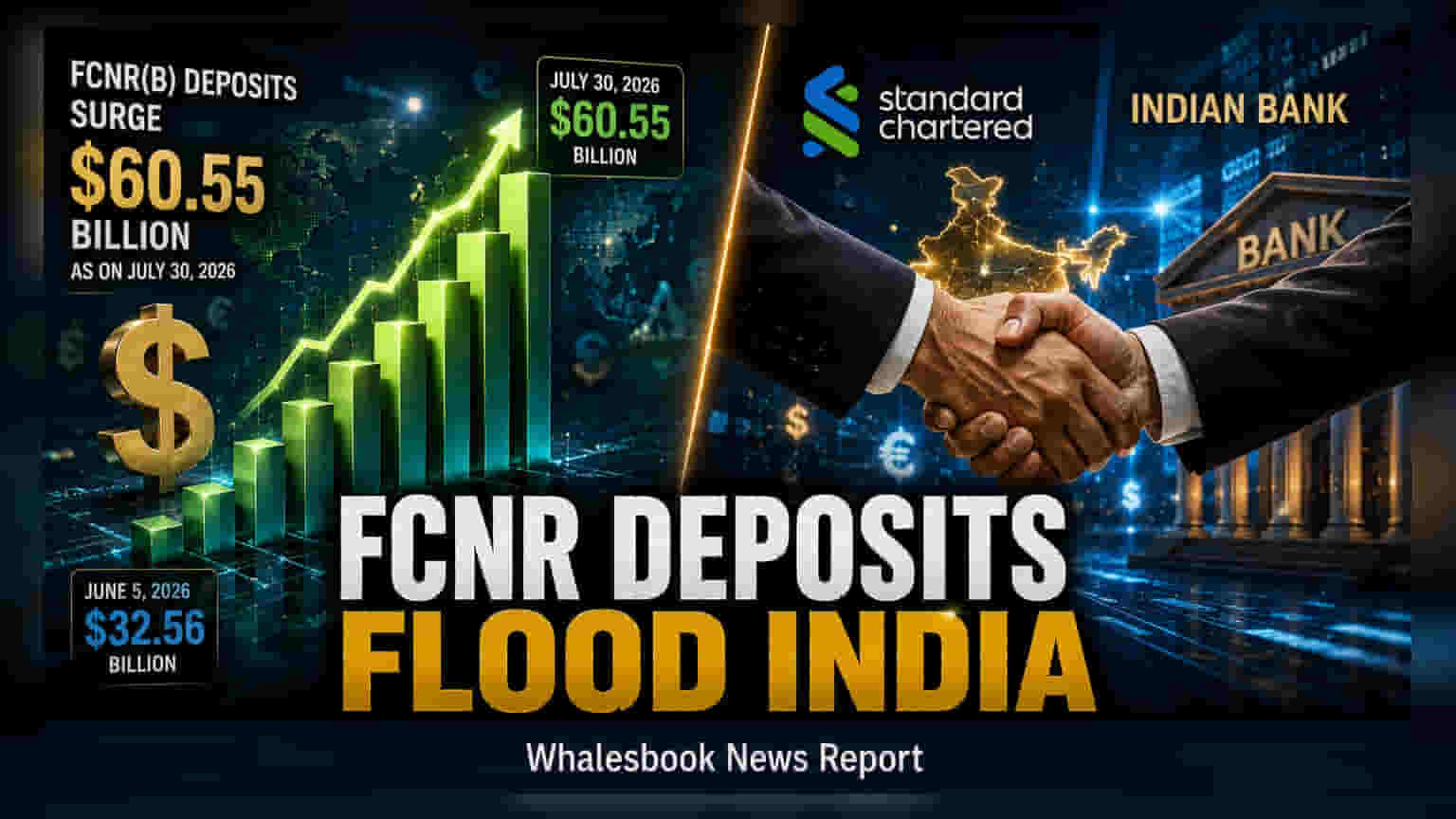FCNR Deposits Hit $60.55 Billion, StanChart Lending Excess Liquidity