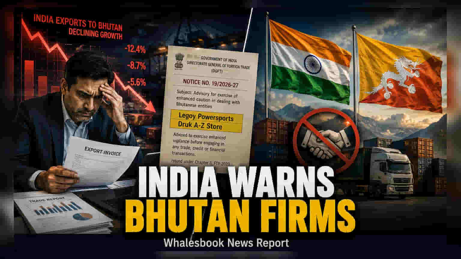DGFT Warns Exporters On Two Bhutan Firms Amid Trade Disputes