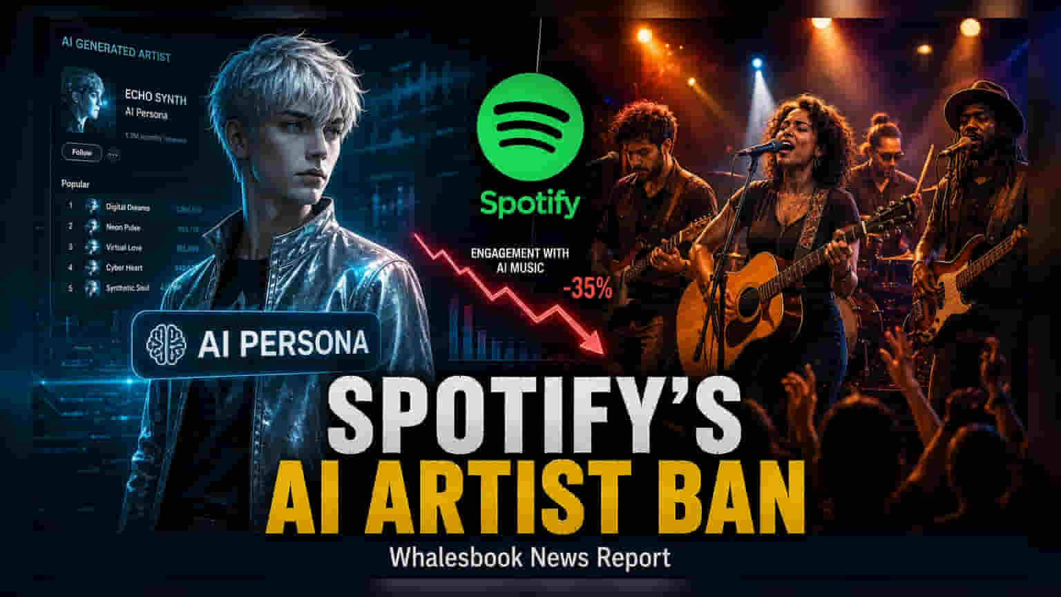 Spotify to Label AI Artists, Removes Them from Recommendations