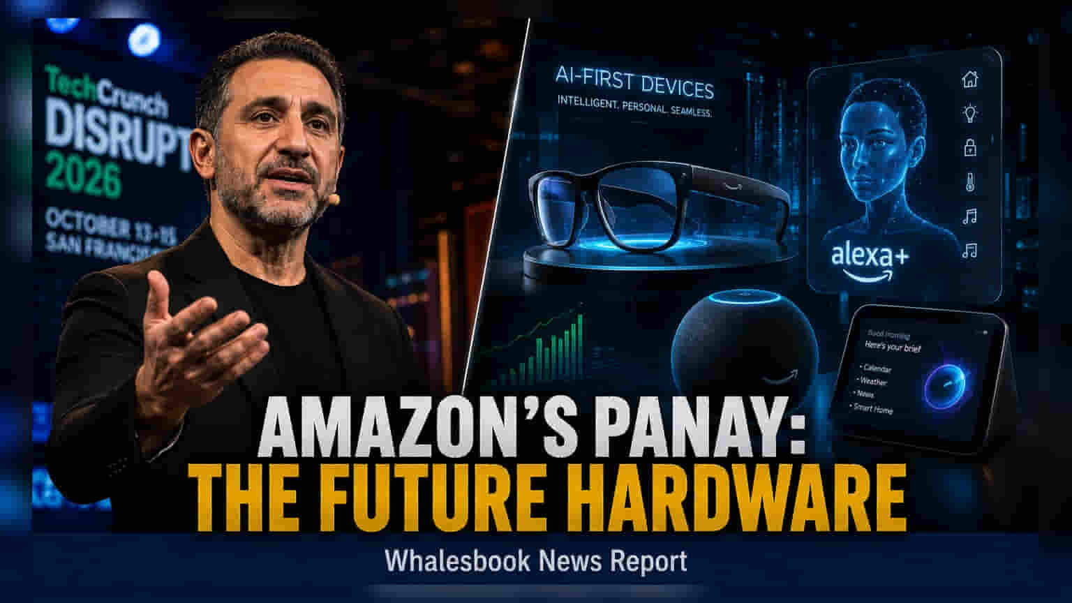 Amazon’s Panos Panay To Detail AI Hardware Strategy At TechCrunch Disrupt 2026