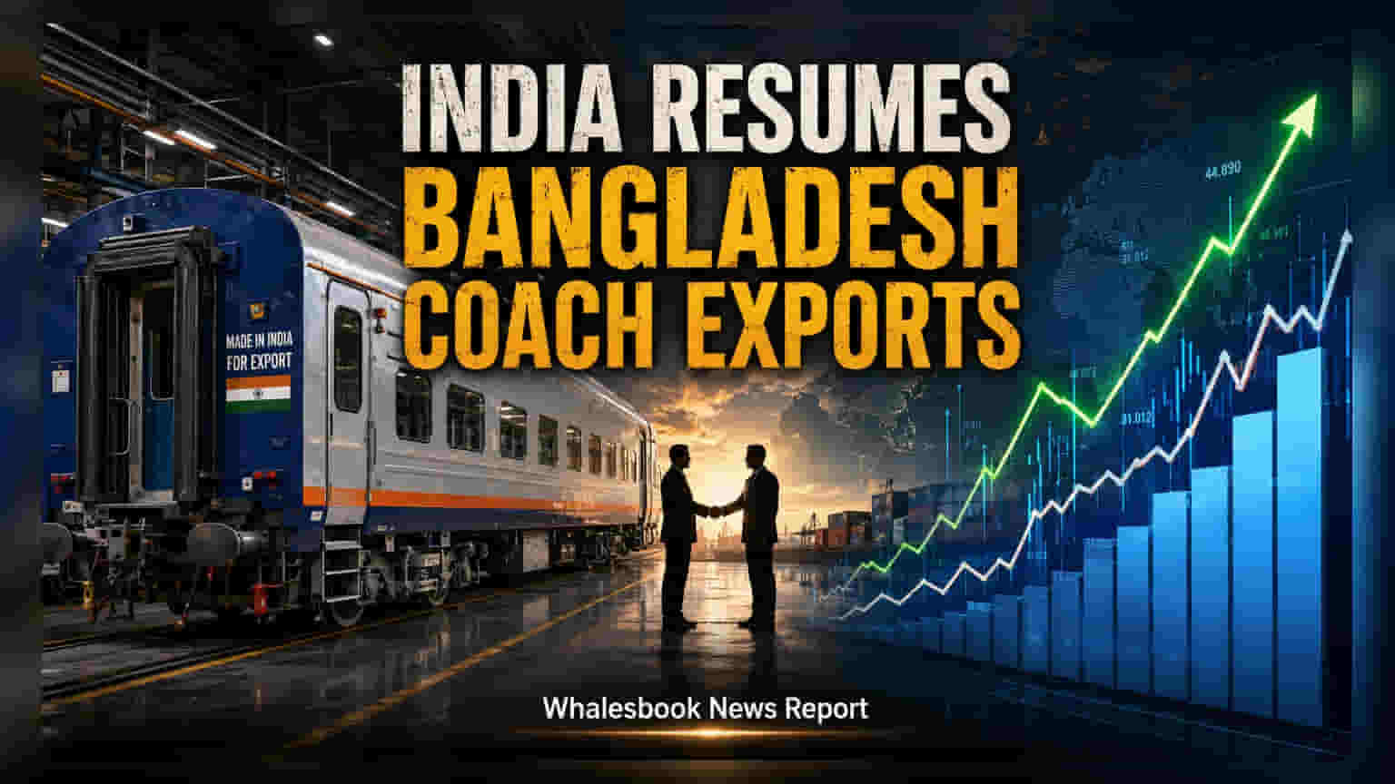 RITES Ships First Coach Rake to Bangladesh in Rs 915 Cr Deal