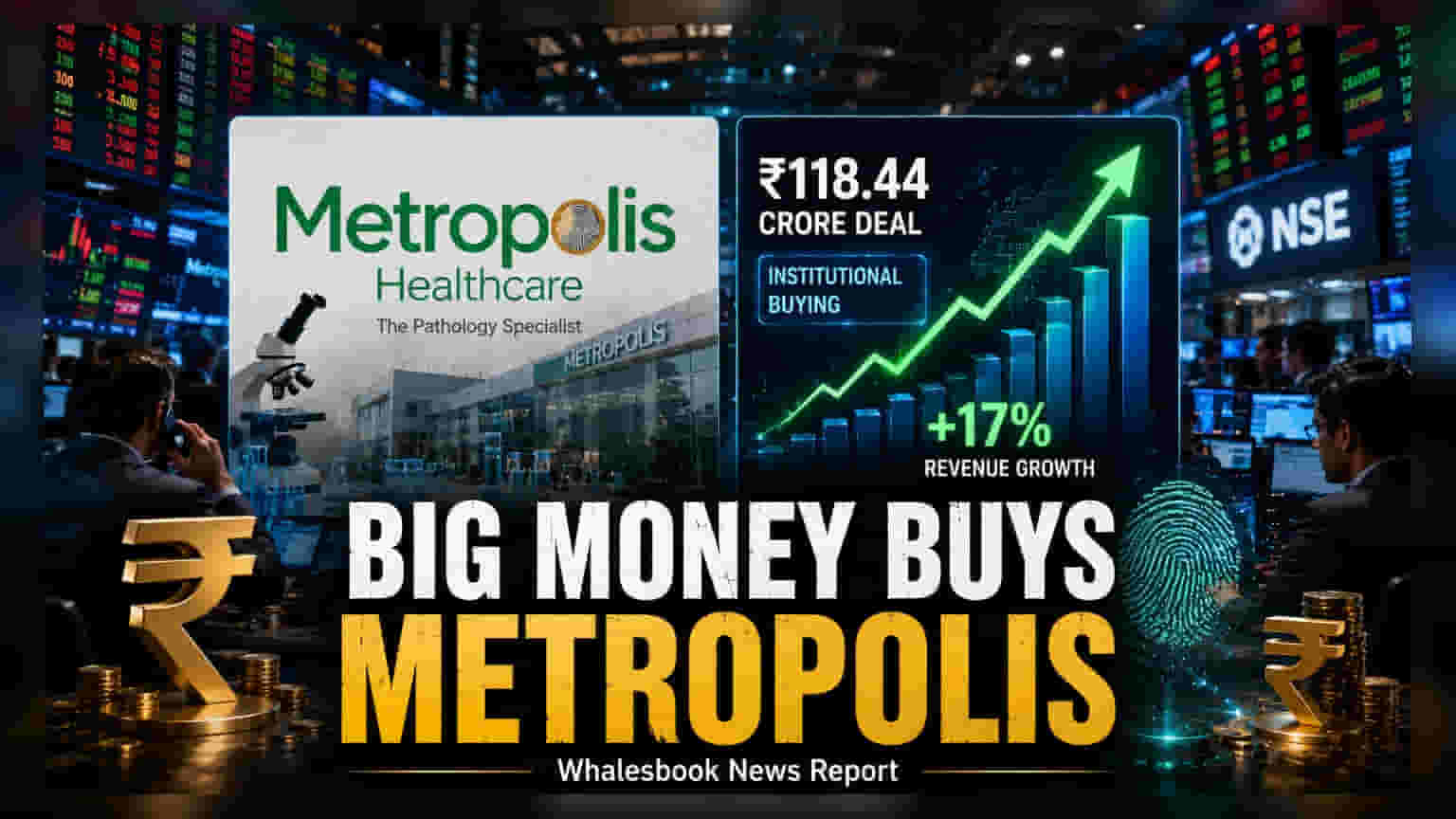 Metropolis Healthcare Promoters Sell 1% Stake to Institutions
