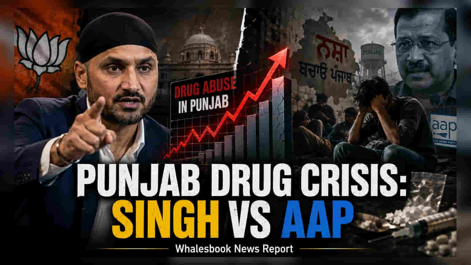 Harbhajan Singh Clashes With AAP Over Punjab Drug Videos