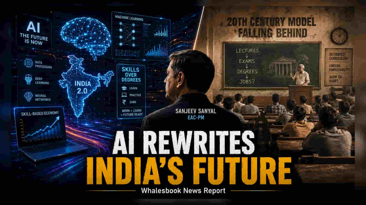 PM Advisor Sanyal Calls for Education Overhaul as AI Reshapes Jobs