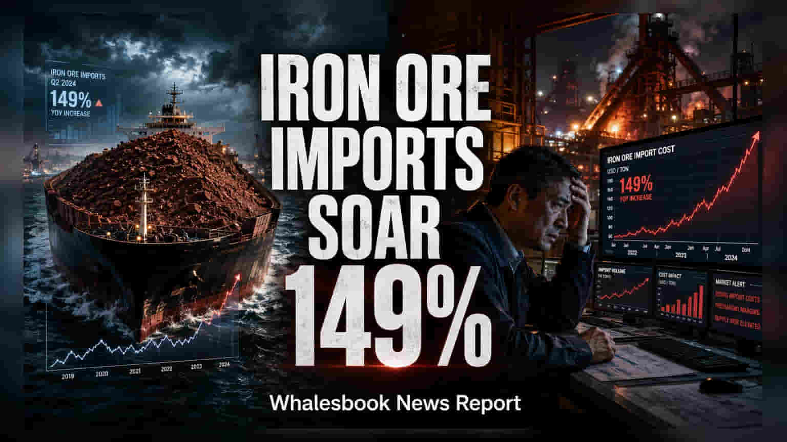 India Iron Ore Imports Hit 7-Year High Amid Steel Growth