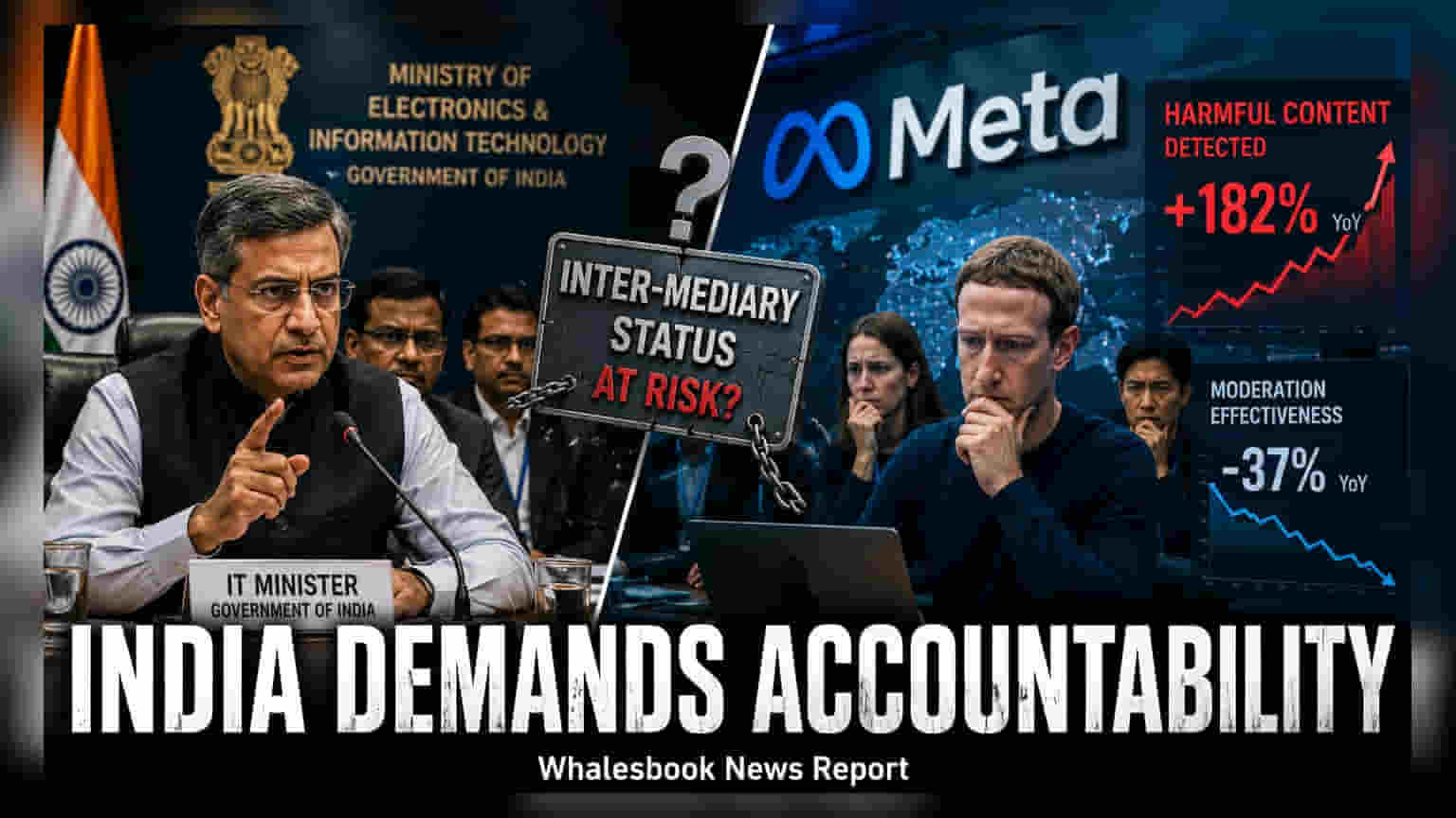 Meta સામે ભારતીય સરકારની કડક નજર: કન્ટેન્ટ નિયમો પર તપાસ શરૂ