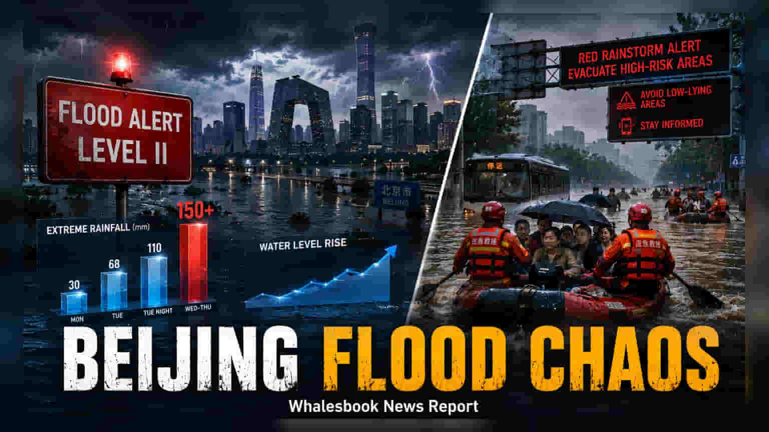 Beijing Flood Alert: સપ્લાય ચેઈનમાં જોખમ