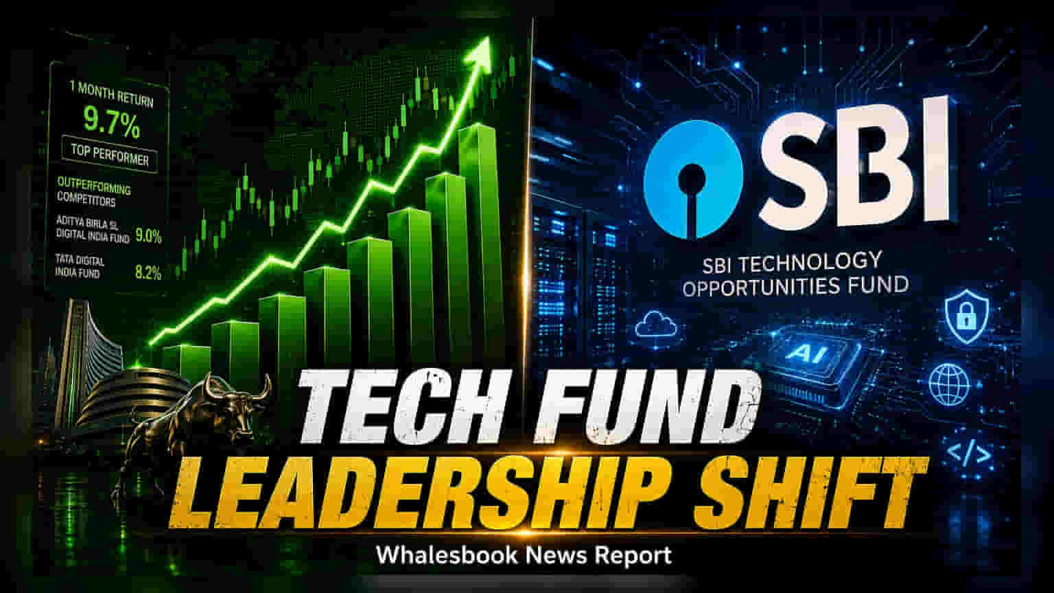 SBI Tech Fund Leads Monthly Returns With 9.7% Gain