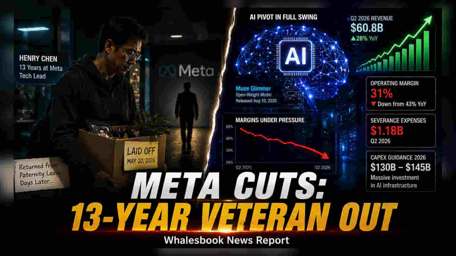 Meta मध्ये कपात सुरूच: AI कडे झुकल्याने जुन्या कर्मचाऱ्याचीही गच्छंती