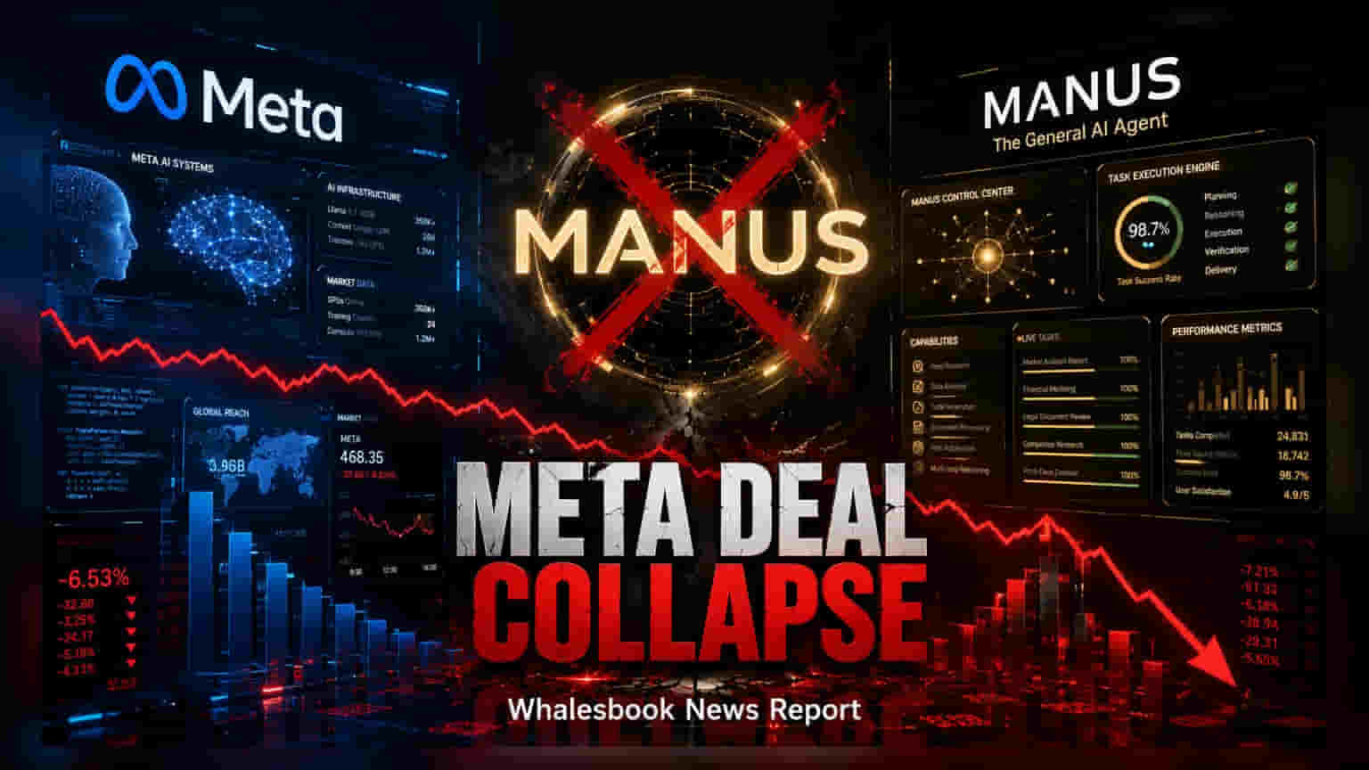 Manus AI आता स्वतंत्र! Meta सोबतचा डील संपुष्टात, चीनच्या हस्तक्षेपामुळे मोठा धक्का