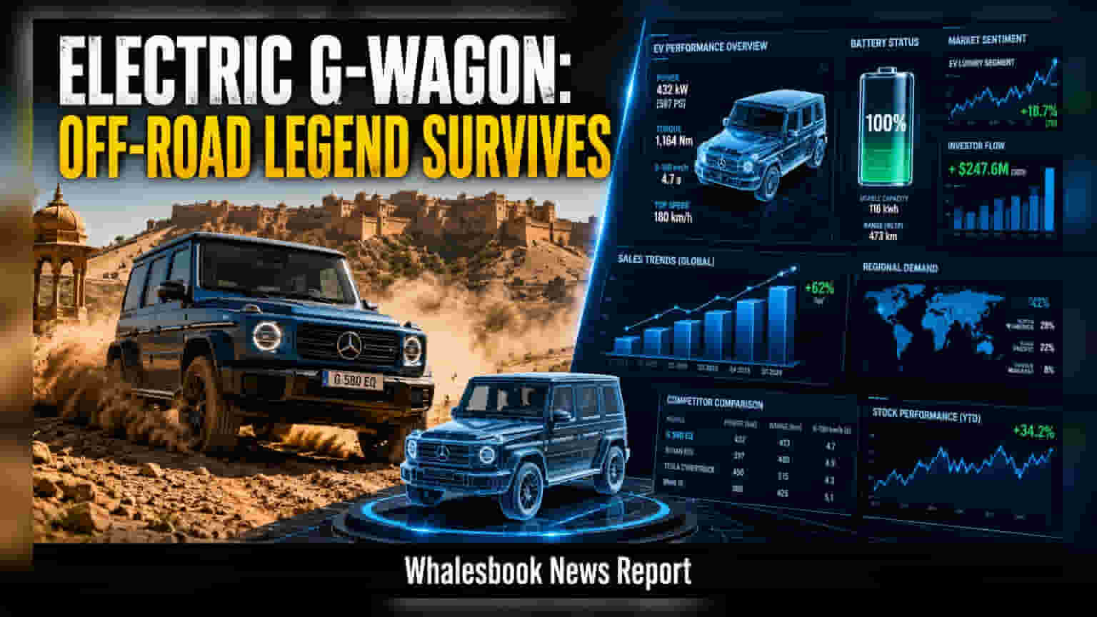 Mercedes-Benz G580 EQ Launched in India at ₹3.1 Crore