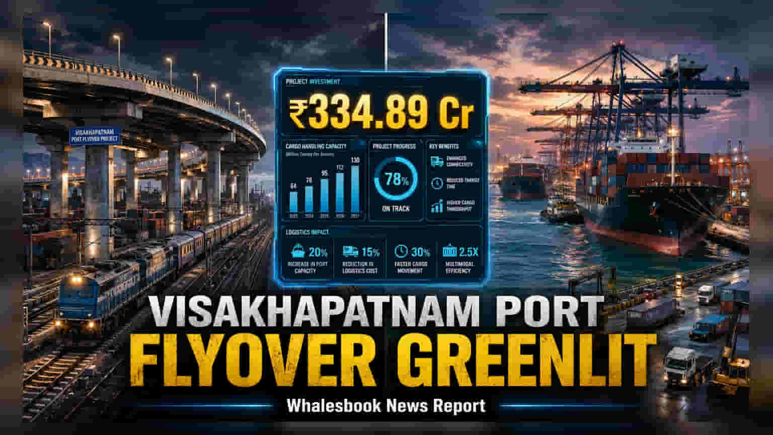 Visakhapatnam Port Gets ₹335 Crore Flyover Approval