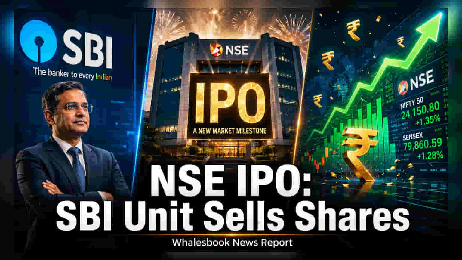 NSE IPO: SBI Group Realigns Stake Sale in ₹30,000 Cr Issue