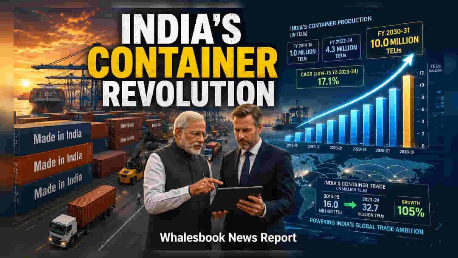 India Launches ₹10,000 Cr Container Manufacturing Scheme