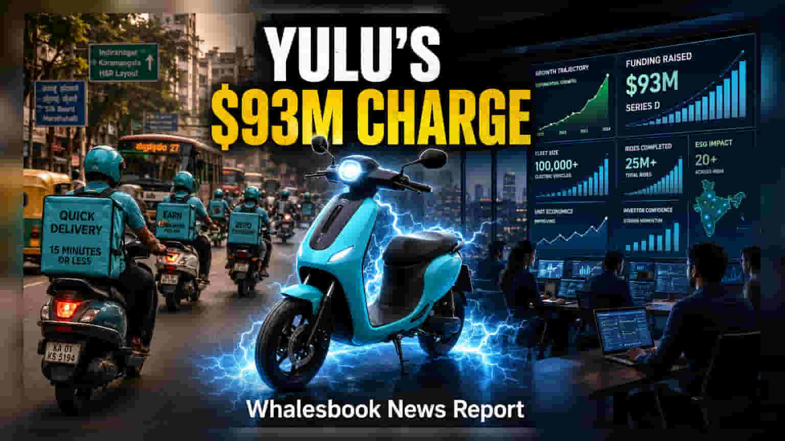 Yulu Reportedly Raises $93 Million to Scale EV Fleet