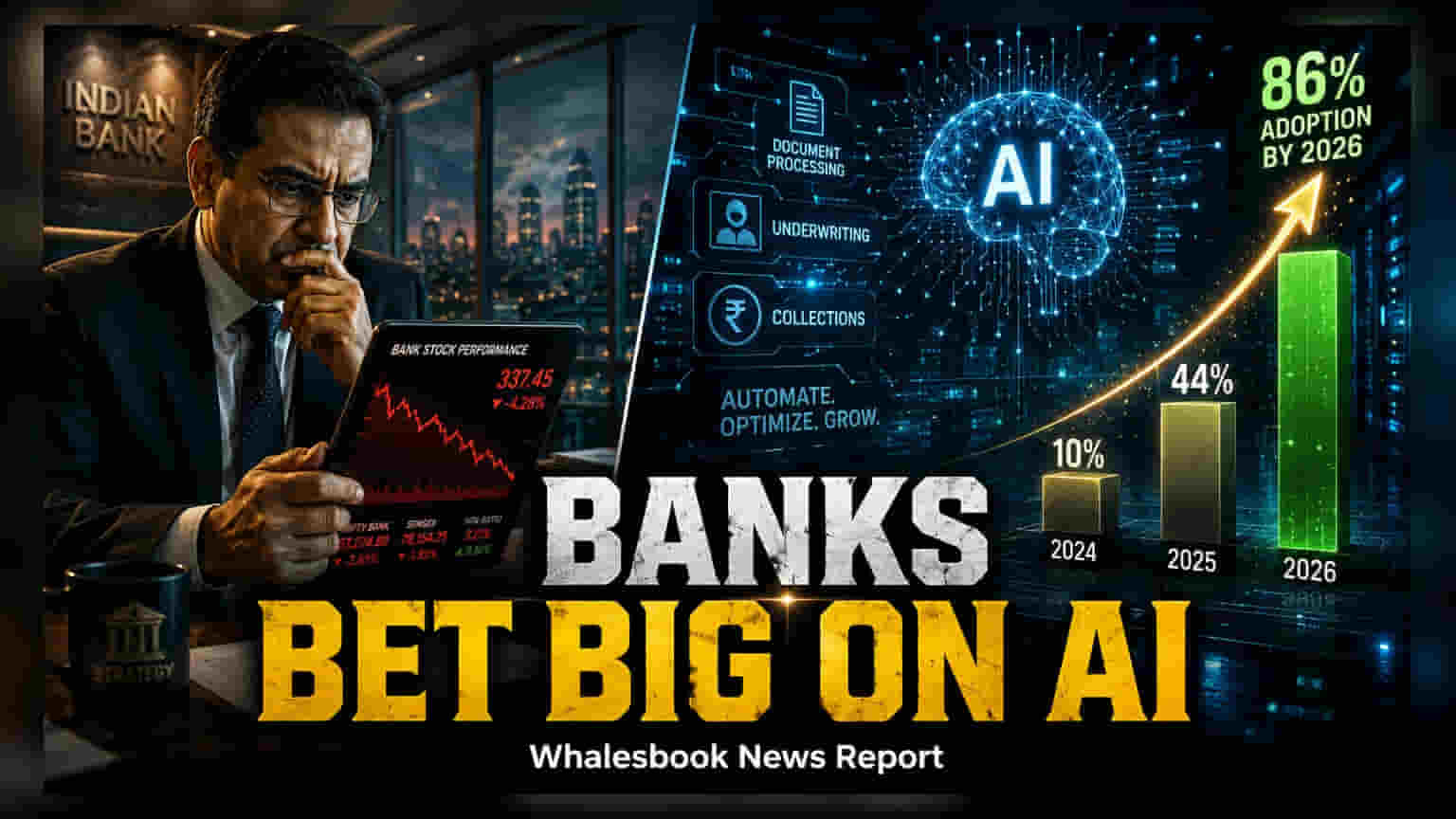 Indian Banks Target 86% GenAI Adoption by 2026: The Strategic Shift