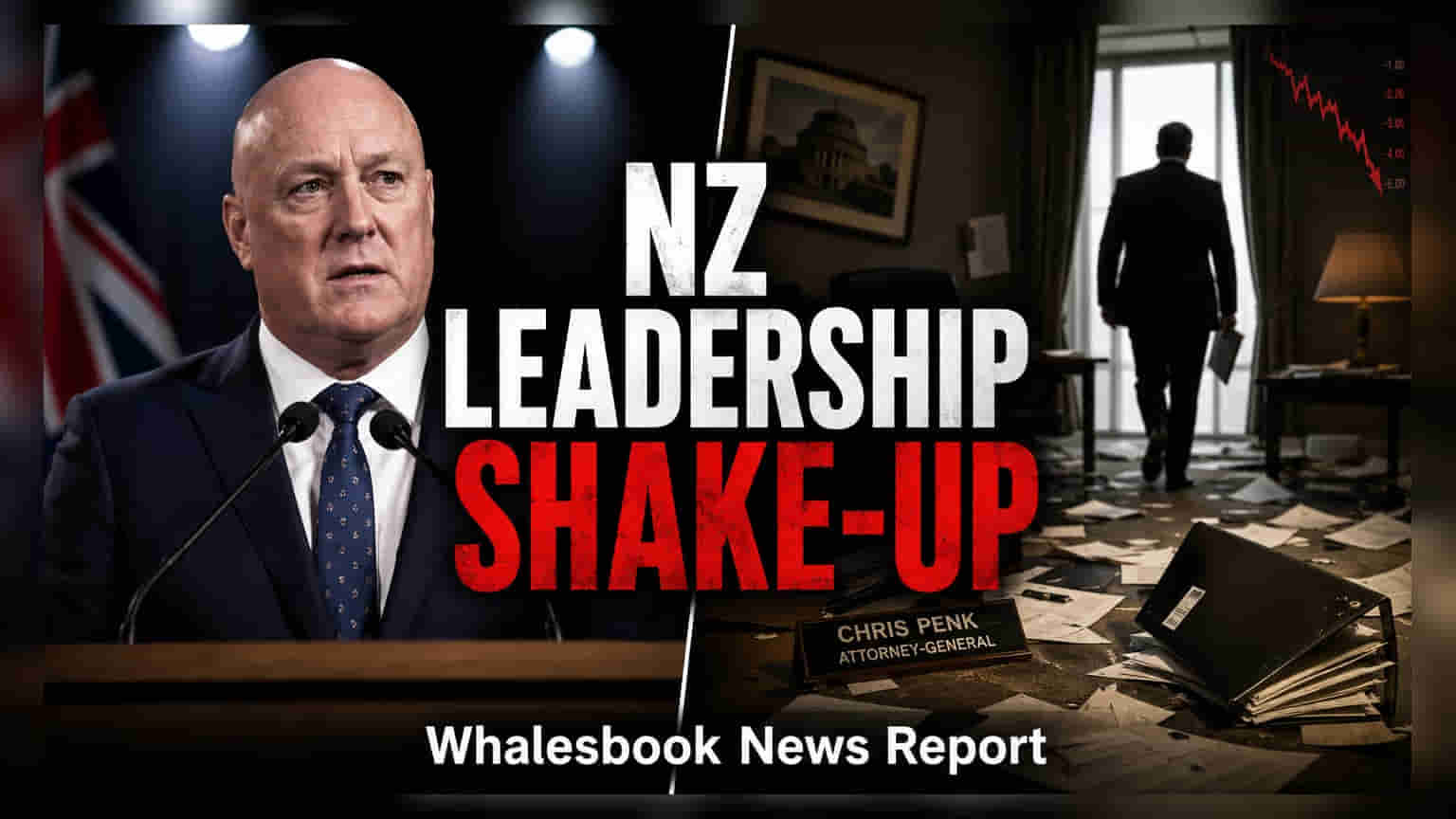 NZ PM Luxon Wins Confidence Vote, Sacks Minister Penk