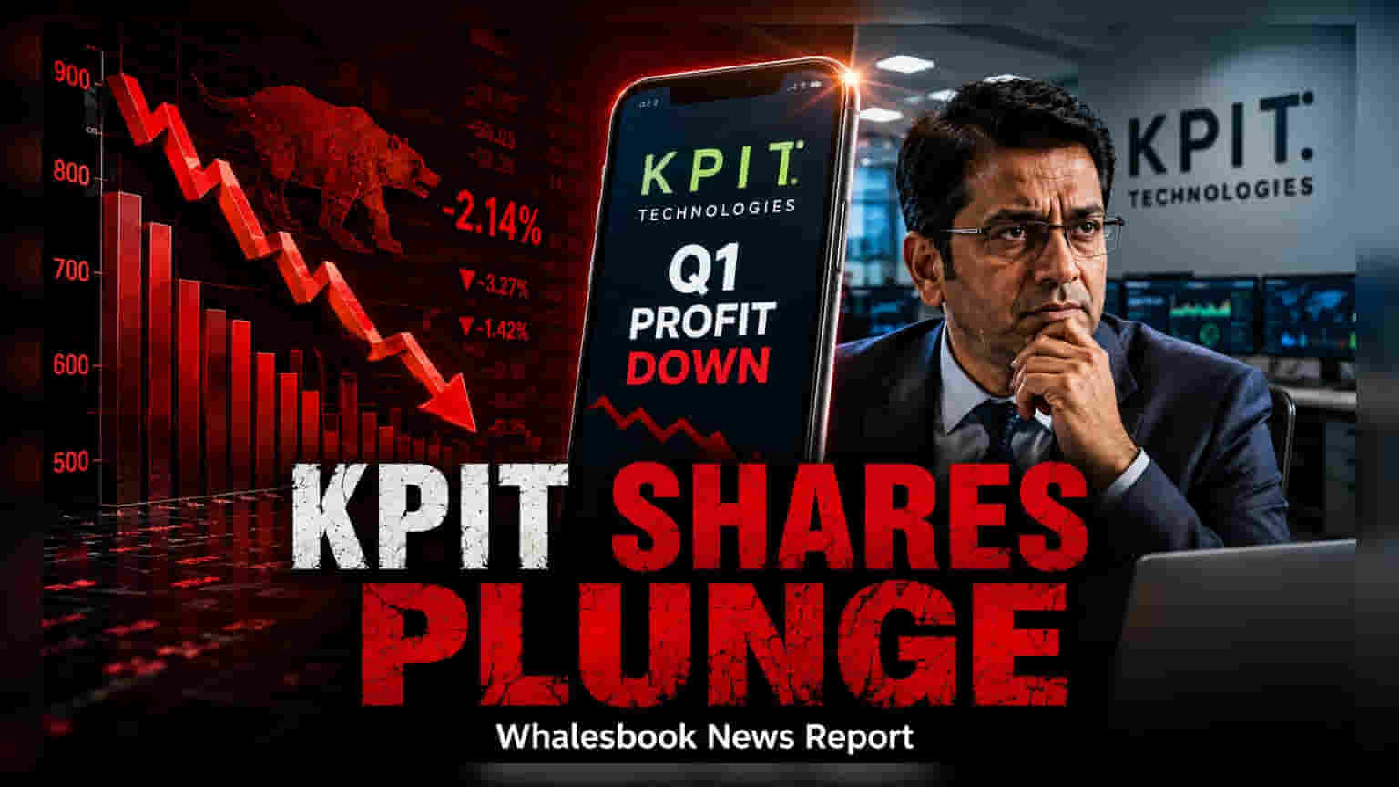KPIT Technologies Shares Slip 2% After Q1 Results; Record Date Today