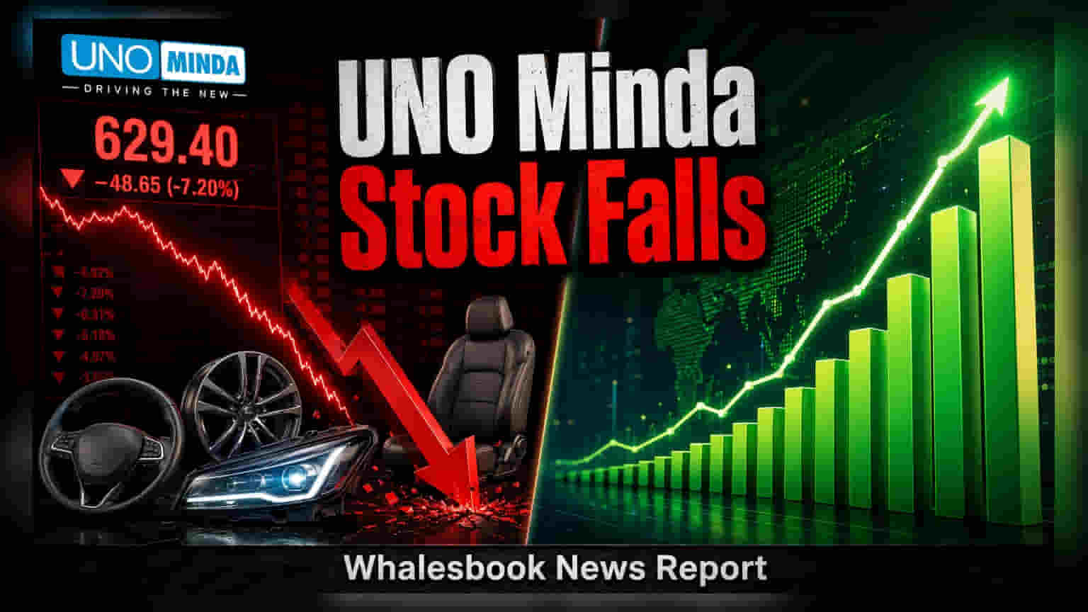UNO Minda Shares Edge Lower Amid Market Dip; Q1 Profits Rise