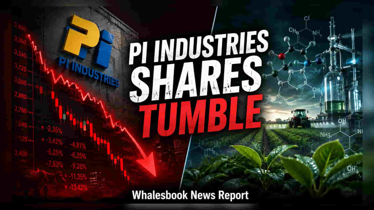 PI Industries Shares Slip 2.2% After Q1 Profit Falls 39%