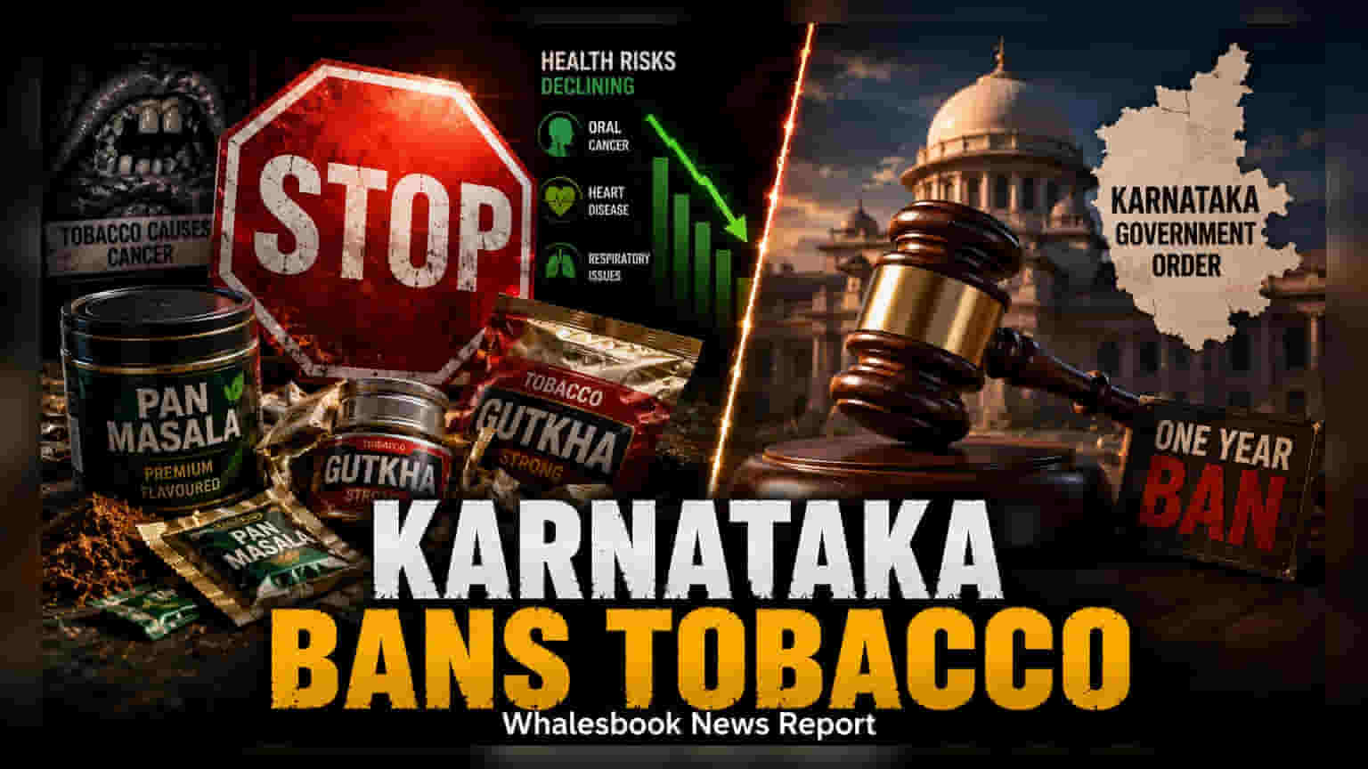 Karnataka Gutkha Ban: कर्नाटक में एक साल के लिए गुटखा और पान मसाले पर लगी रोक