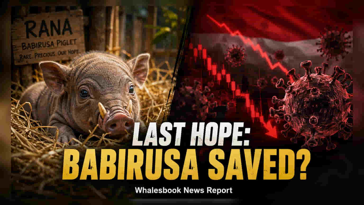 Rare Babirusa Piglet Born At Chester Zoo As Extinction Risks Rise