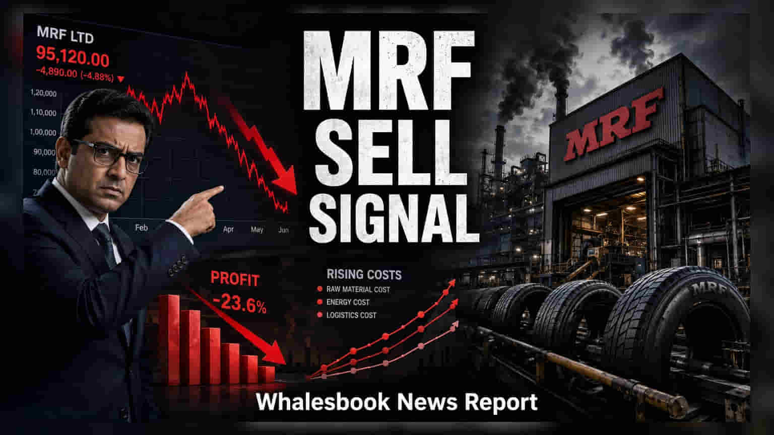 Motilal Oswal Keeps 'Sell' on MRF, Target Set at ₹113,936