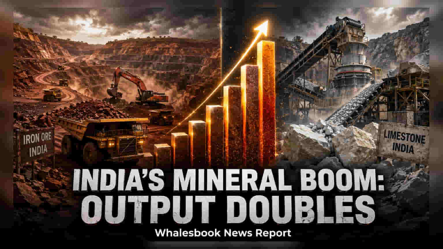 India Mineral Output Surges: Iron Ore Hits 312M Tonnes