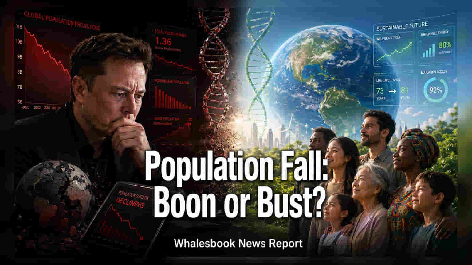 New Study Challenges Musk’s Population Collapse Warning