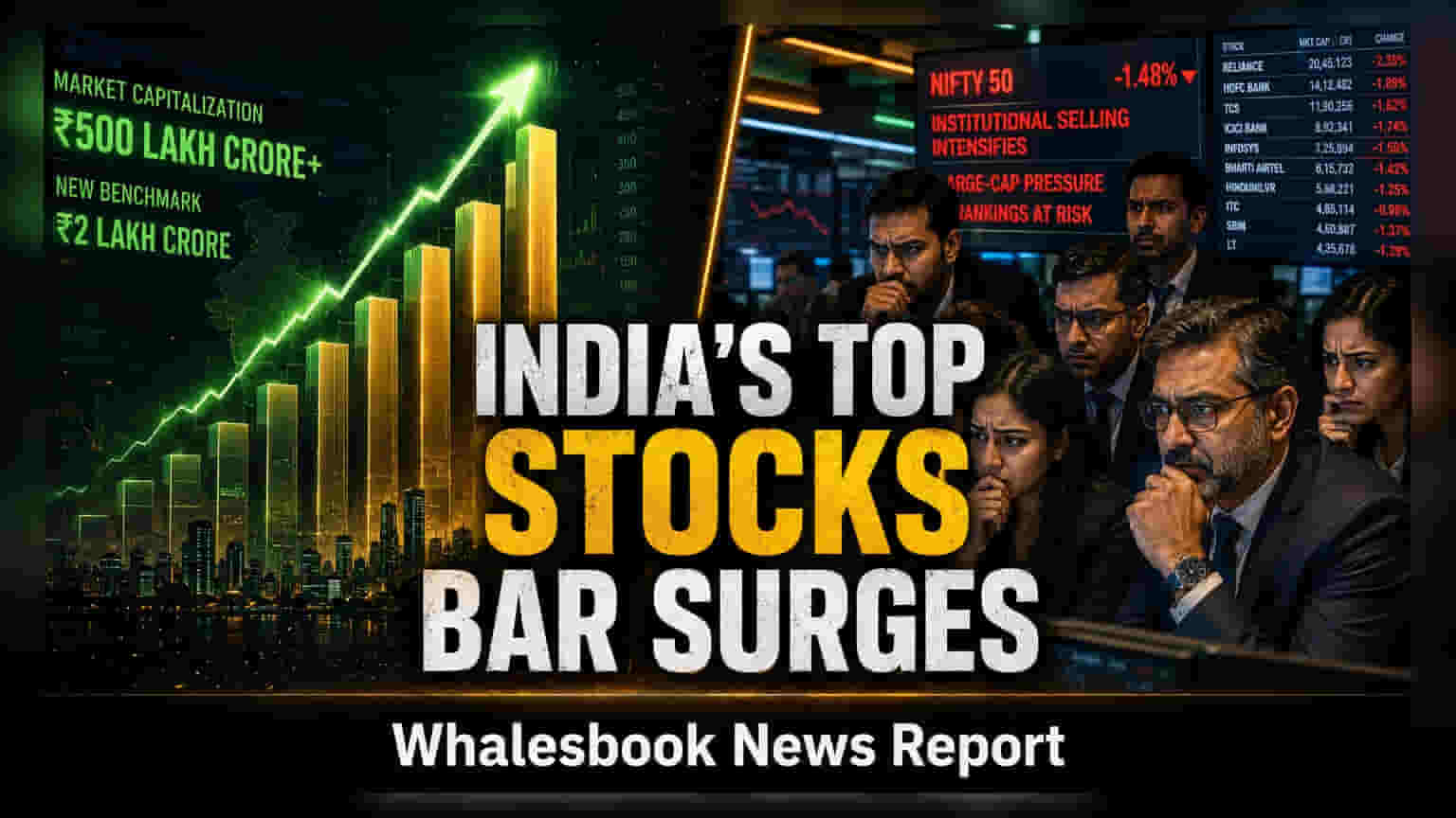 India Large-Cap Entry Bar Hits ₹1.06 Trillion; Portfolio Risks Rise