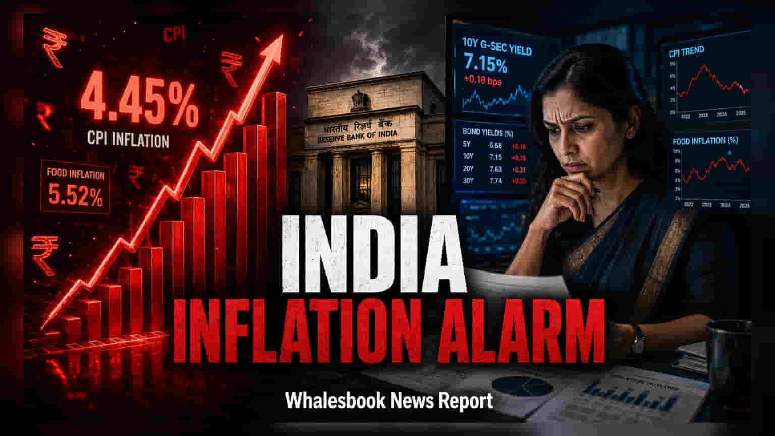 महंगाई का झटका! जुलाई में 4.45% पर पहुंची खुदरा महंगाई, खाने-पीने की चीजों के दाम बढ़े