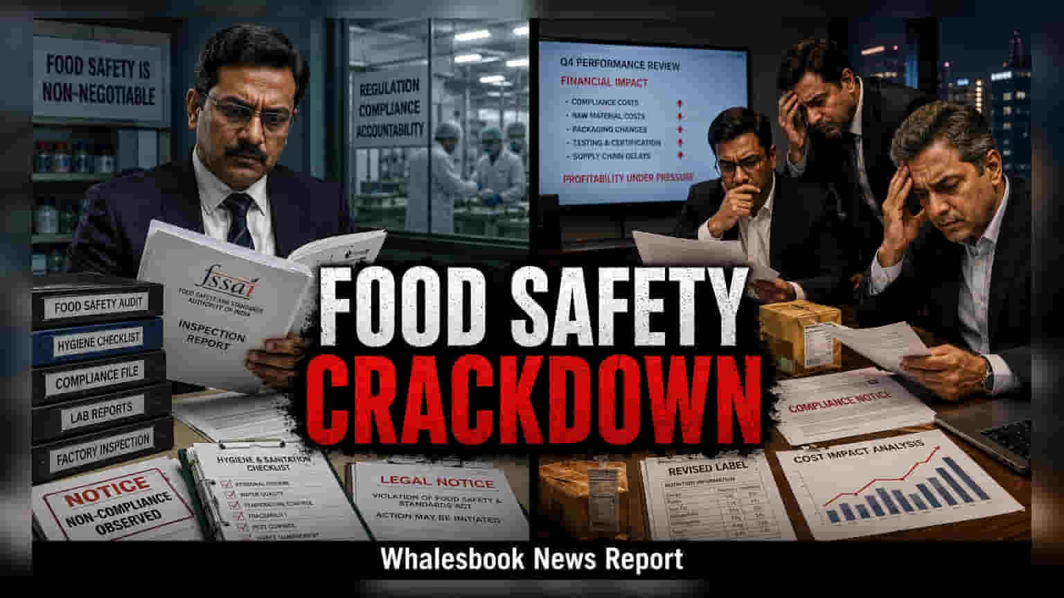 FSSAI की सख्ती: फ़ूड कंपनियों पर बढ़ा दबाव, जांच और अनुपालन पर ज़्यादा खर्च
